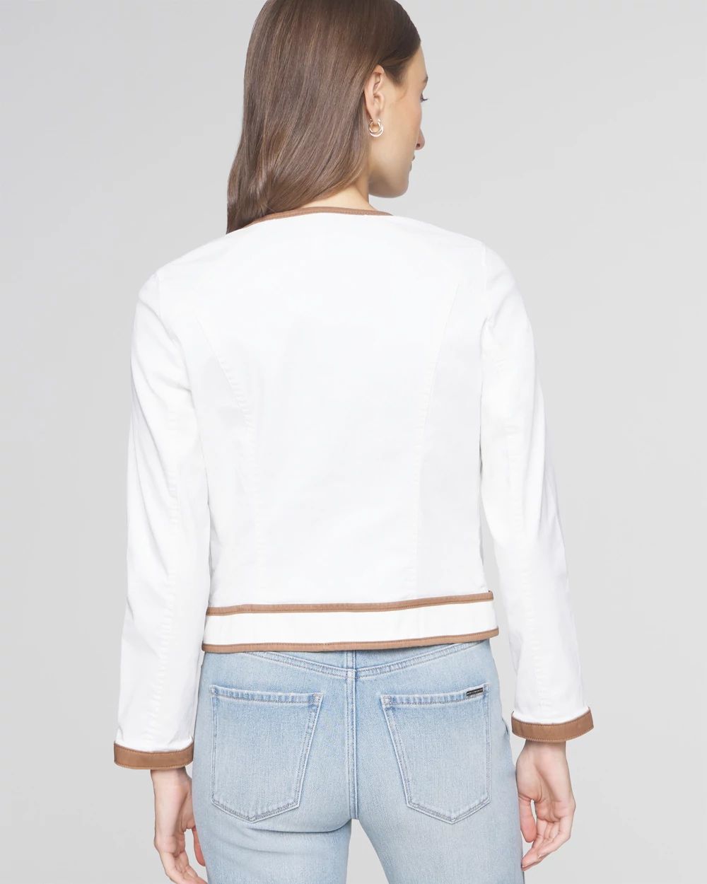 Coated Denim Jacket | White House Black Market